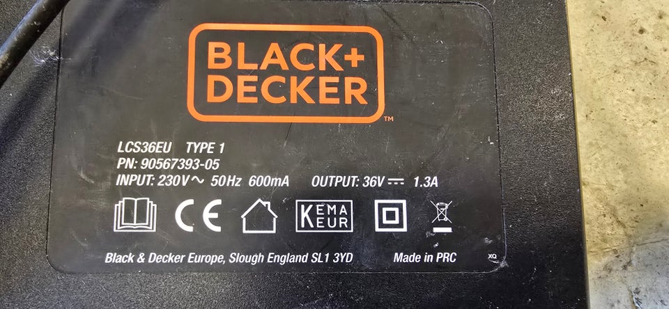 Hækklipper, Black  Decker