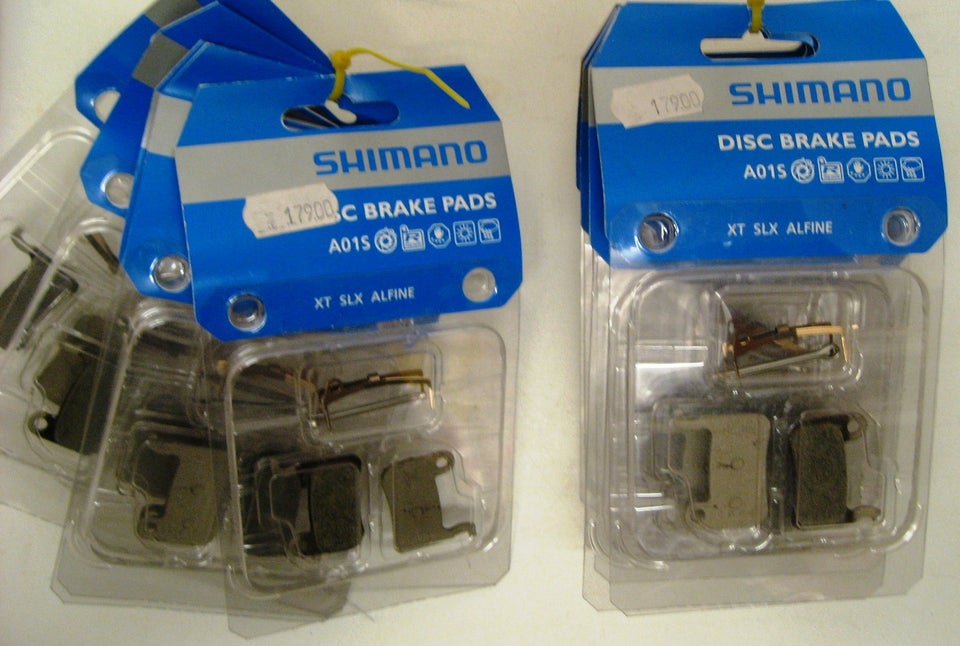 Bremseklodser, Disc brake pads -