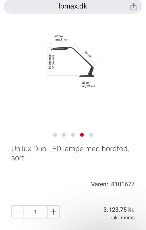 Arbejdslampe DUO