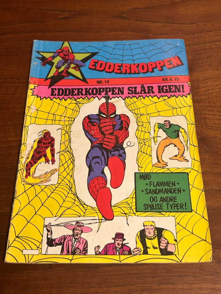 Edderkoppen 14 1980, Marvel,