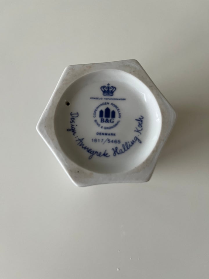 Porcelæn Skål og fyrfadstager