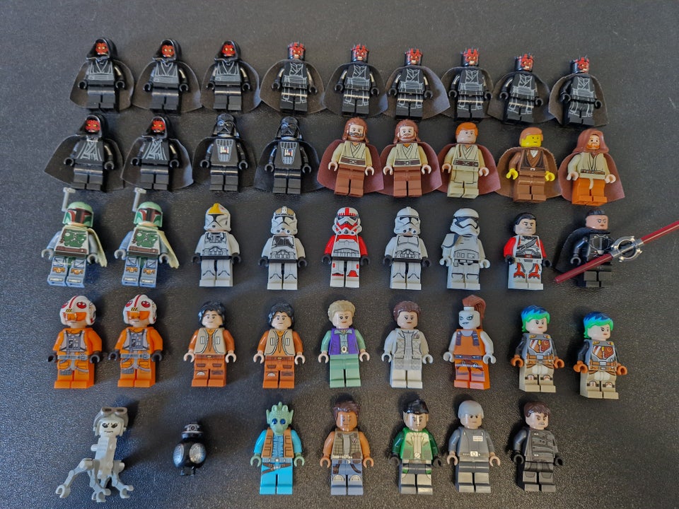 Lego Star Wars, Blandet figurer