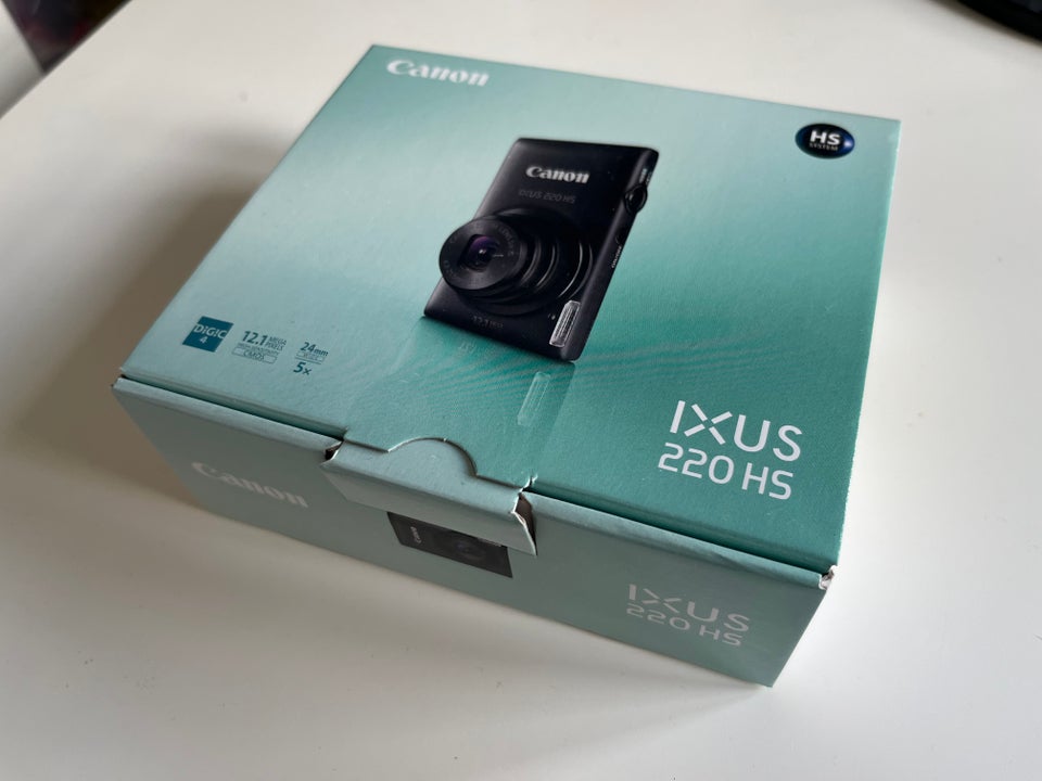 Canon, IXUS 220 HS, 12,1 megapixels