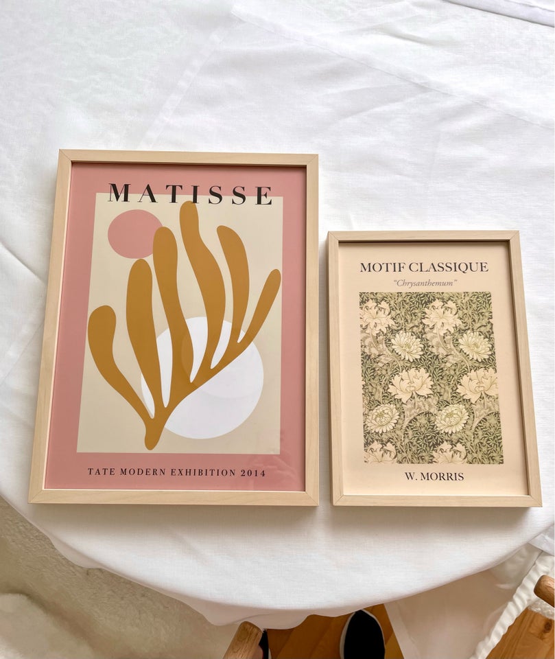 Plakater Matisse William Morris