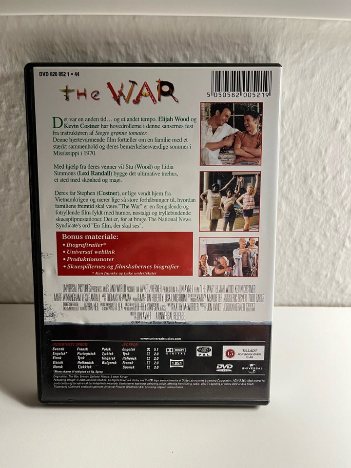 The War, DVD, drama