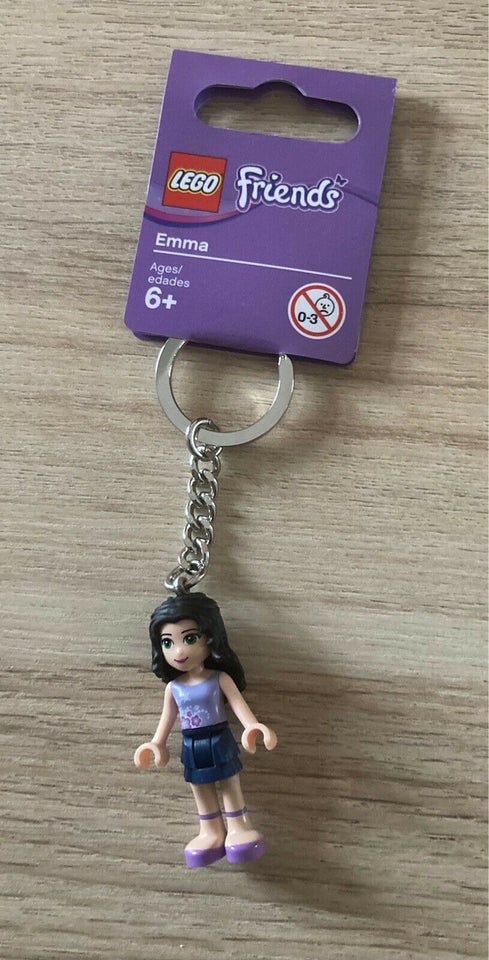 Lego Friends Emma Nøglering