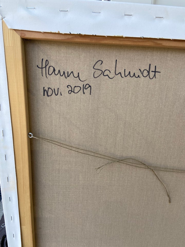 Oliemaleri Hanne Schmidt motiv: