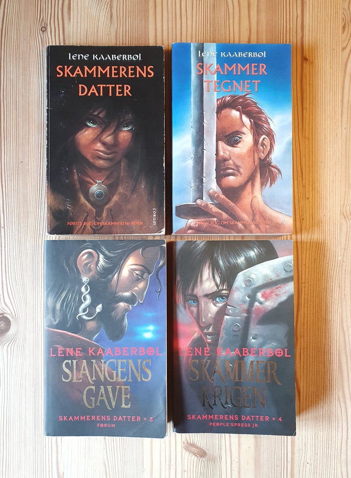 Skammerserien 1 - 4 (komplet).,