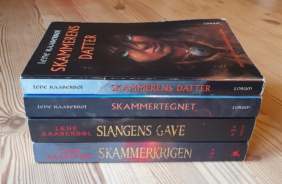 Skammerserien 1 - 4 (komplet).,