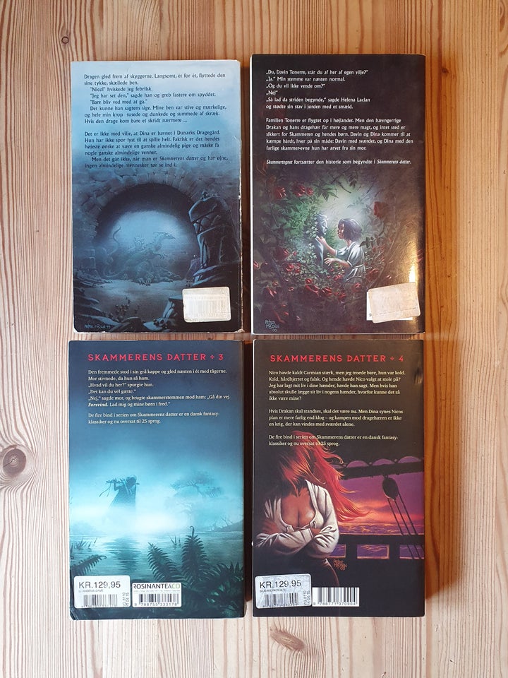 Skammerserien 1 - 4 (komplet).,