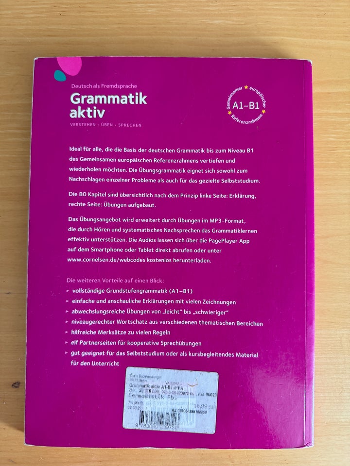 Tysk grammatik A1-B1 emne: sprog