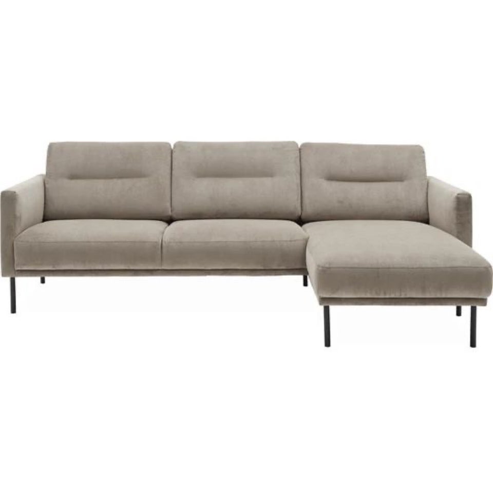 Sofa fløjl 3 pers