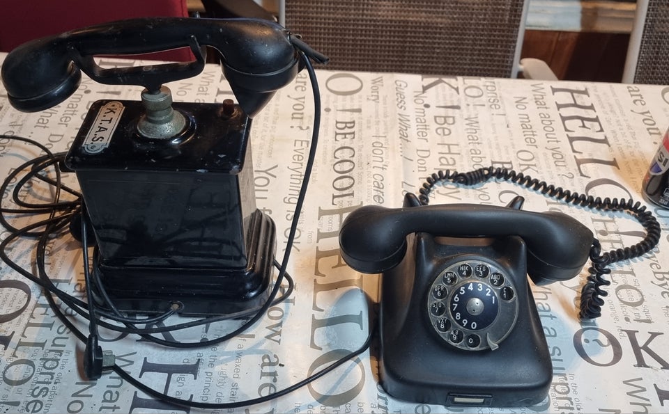 Bordtelefon håndsving