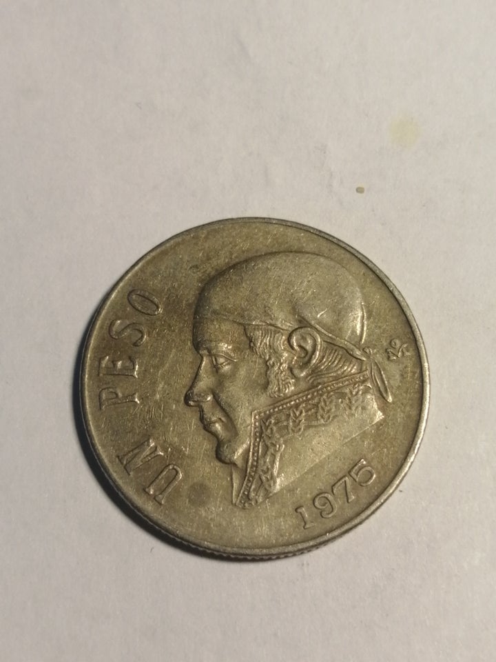 Amerika, mønter, 1 pesos