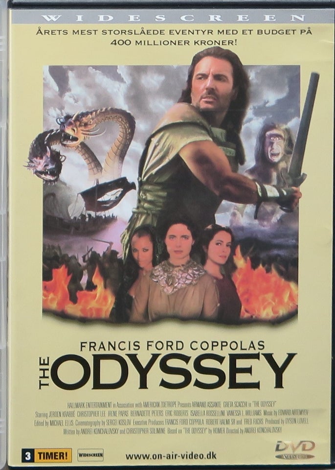 The Odyssey, DVD, action