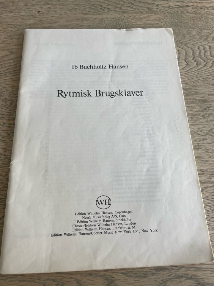 Rytmisk brugsklaver Rytmisk