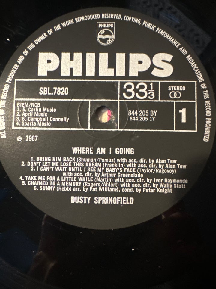 LP, Dusty Springfield