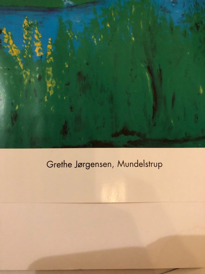 Plakat, Grethe Jørgensen , motiv: