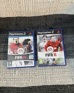 Fifa 08 og Fifa 11 PS2