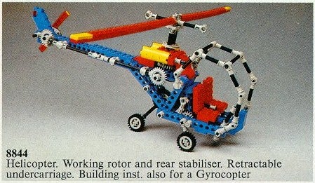 Lego Technic 8844 Helicopter