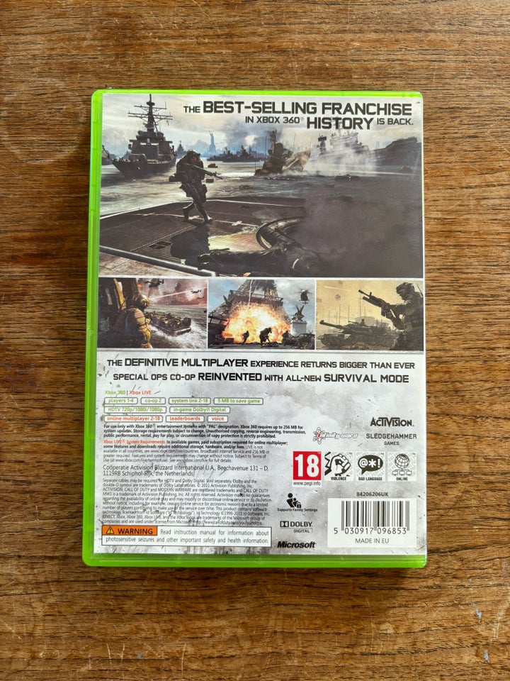 Call of Duty MW3 Xbox 360 FPS