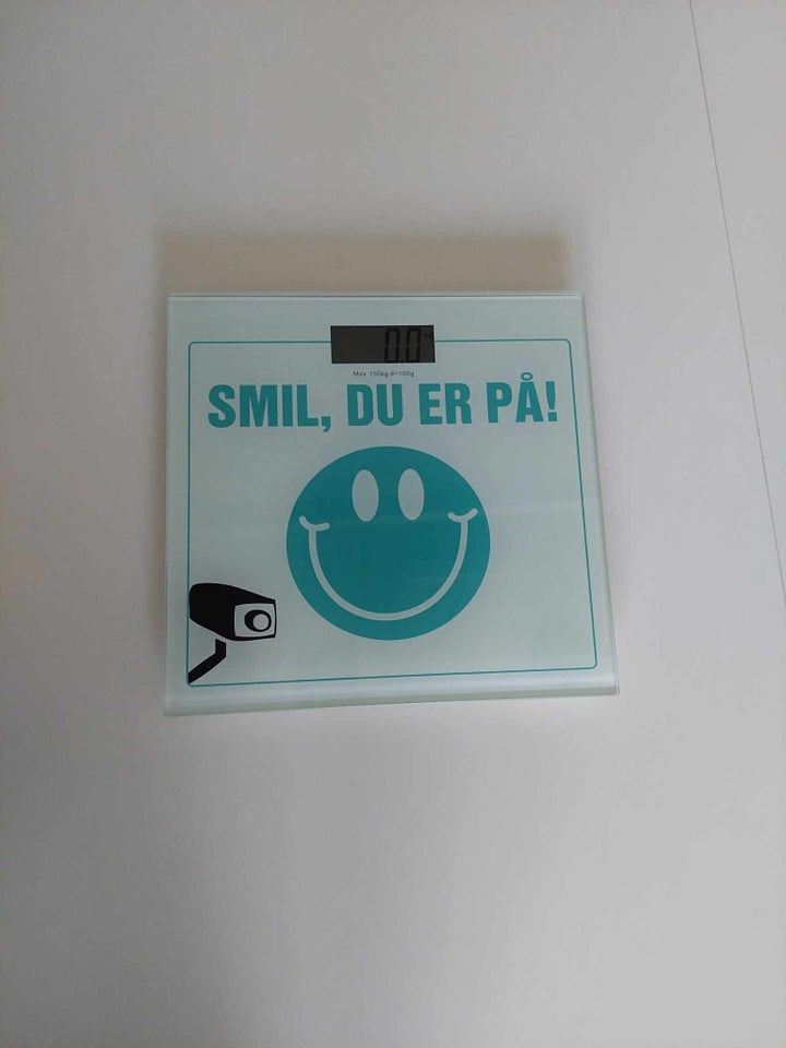 Badevægt "Smil Du Er På" - Badevægt