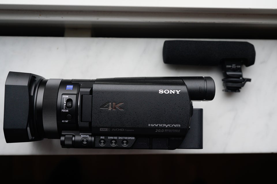 Andet, Sony FDR-AX100E, 14