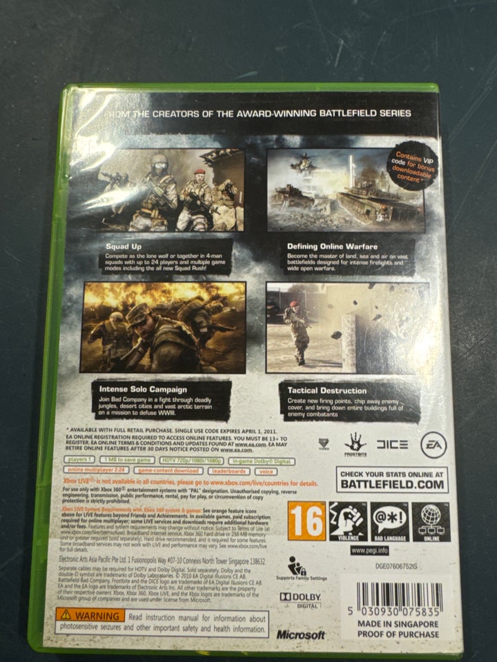 Battlefield - Bad company 2  Xbox