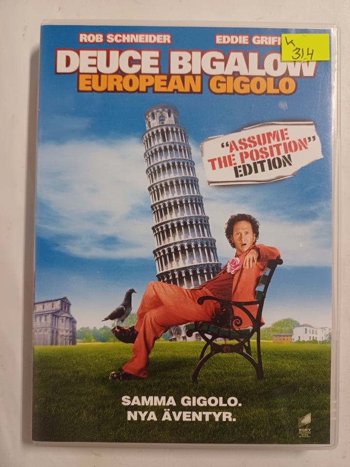 European Gigolo, DVD, komedie