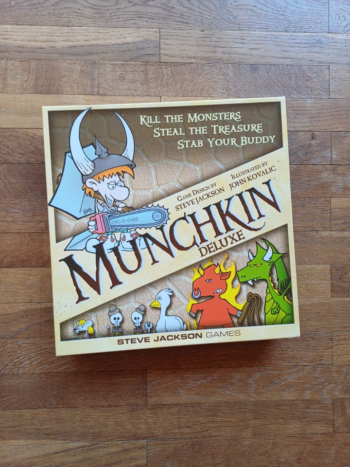 Munchkin deluxe, brætspil