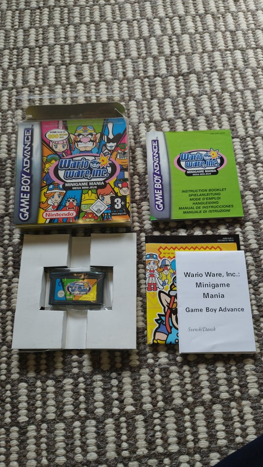 Wario Ware Inc Gameboy Advance