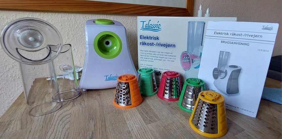 Elektrisk rivejern, Talassio