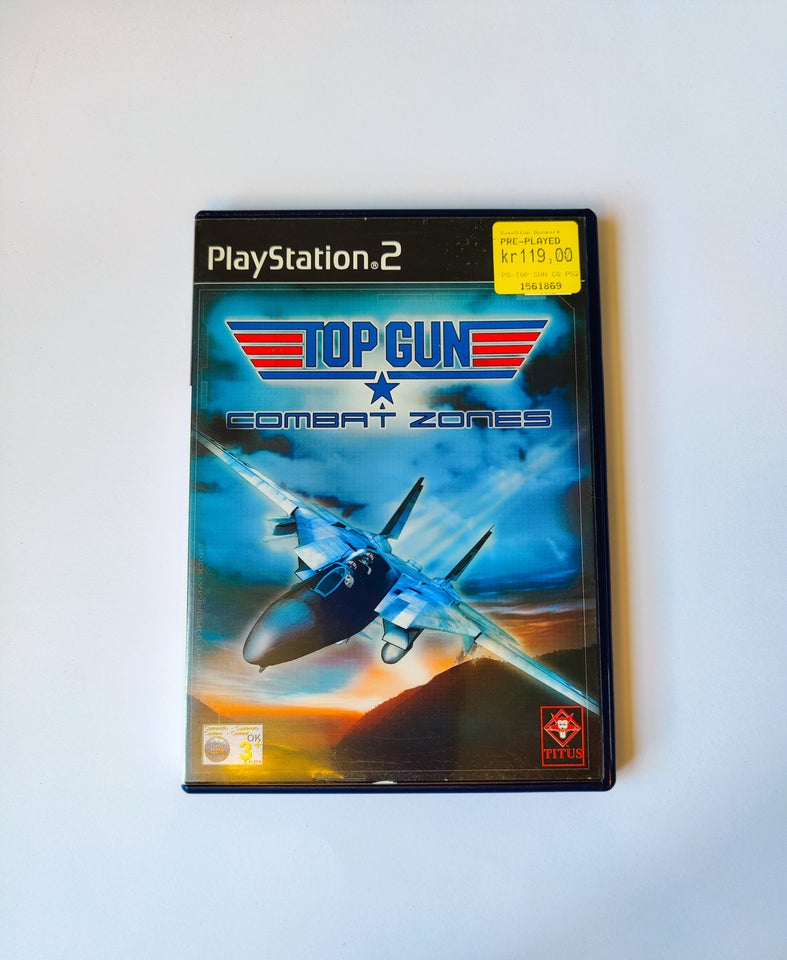 Top Gun Combat Zones Playstation 2,