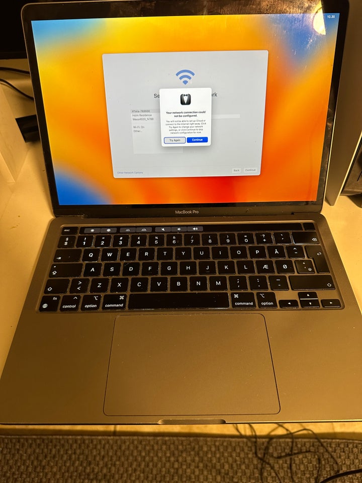 MacBook Pro, M1, 8 GB ram