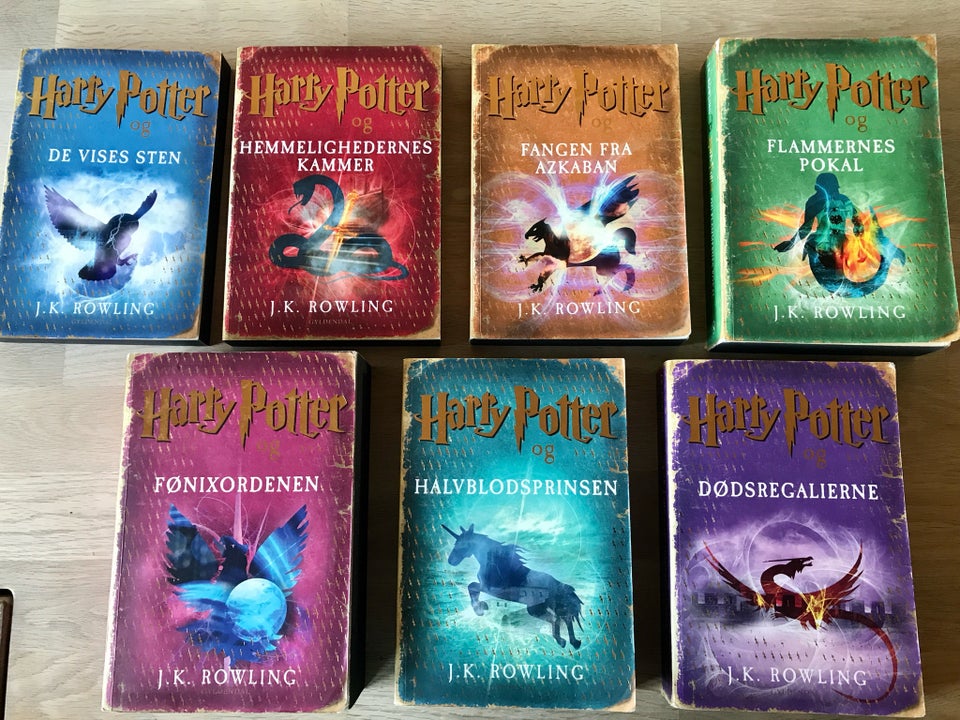 Harry Potter 1-7, J. K. Rowling