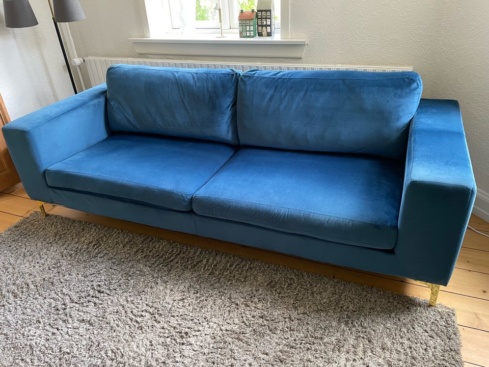 Sofa velour 3 pers