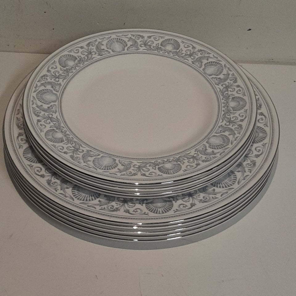 Porcelæn Tallerkener White