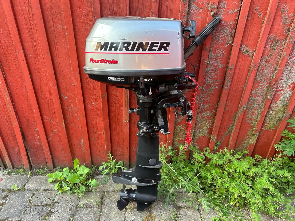 Mariner påhængsmotor, 6 hk, benzin