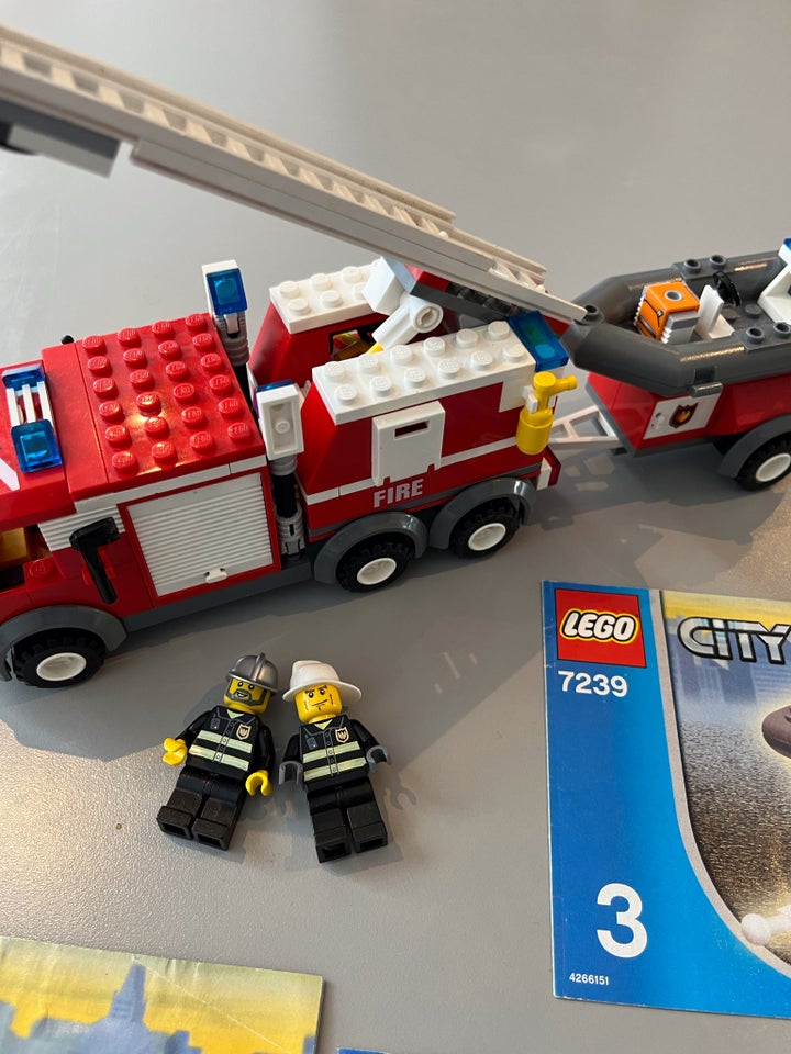 Lego City 7239 MED VEJLEDNING