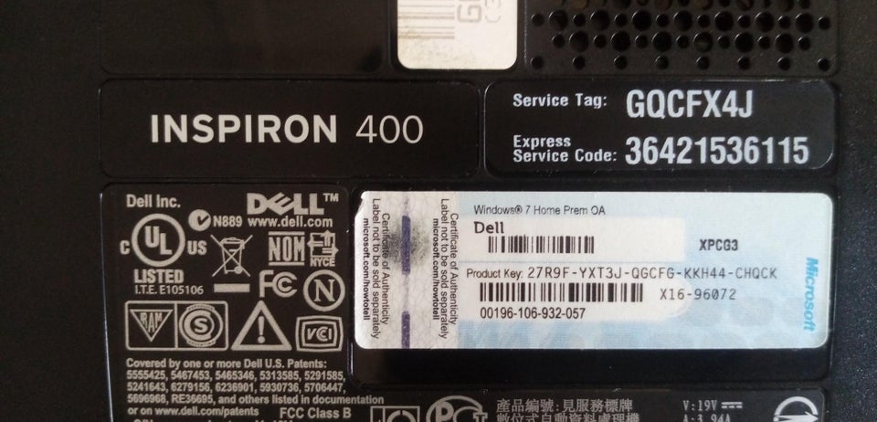 Dell Inspiron Zino HD 400 God