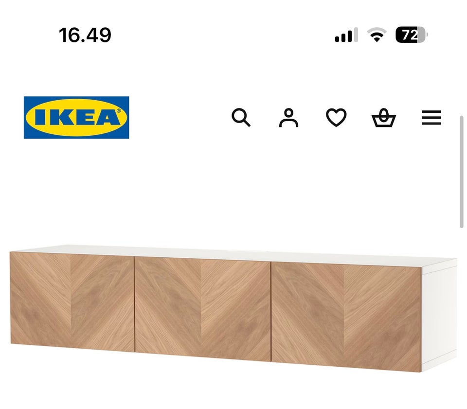 Tv bord Ikea finer