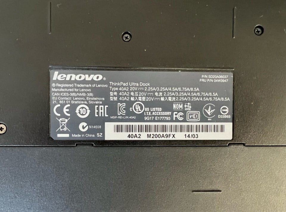 Dockingstation Lenovo Perfekt