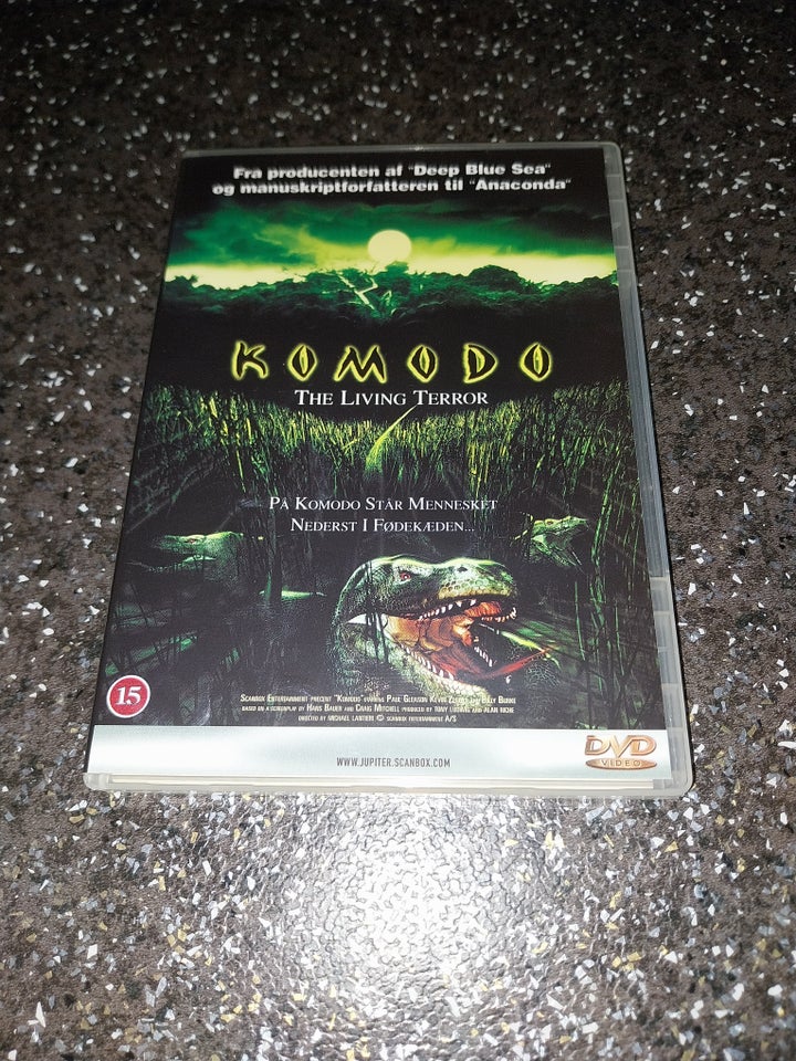 KOMODO, DVD, gyser