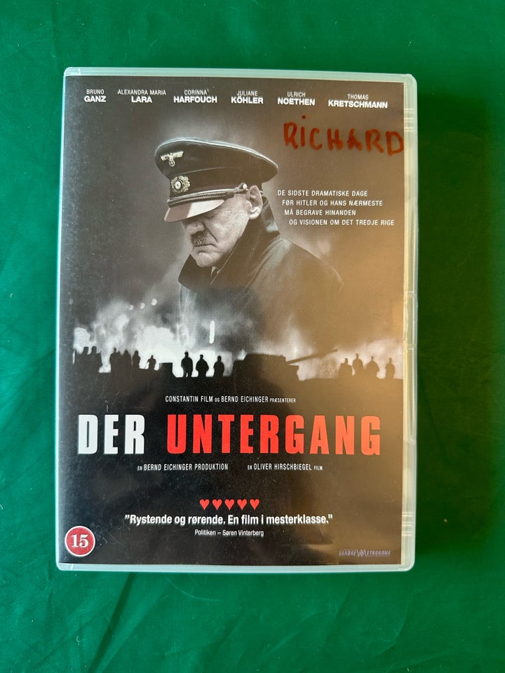 Der untergang, DVD, drama