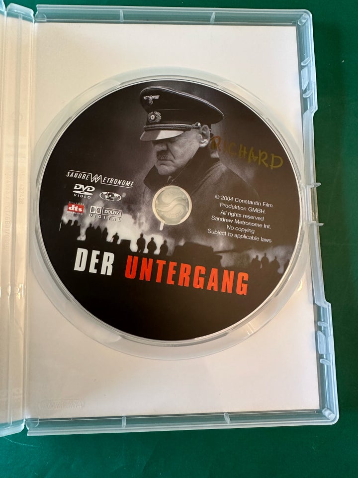 Der untergang, DVD, drama