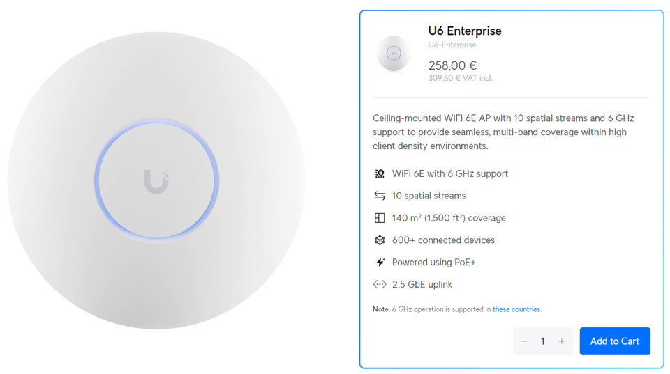 Access point wireless Unifi