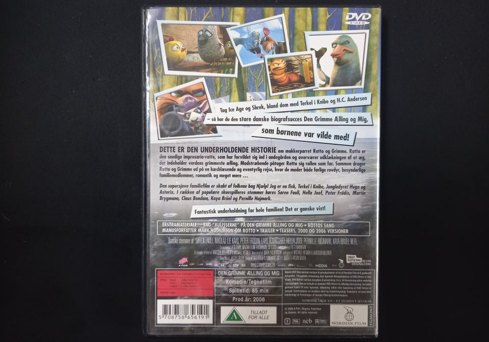 Den Grimme Ælling og Mig , DVD,