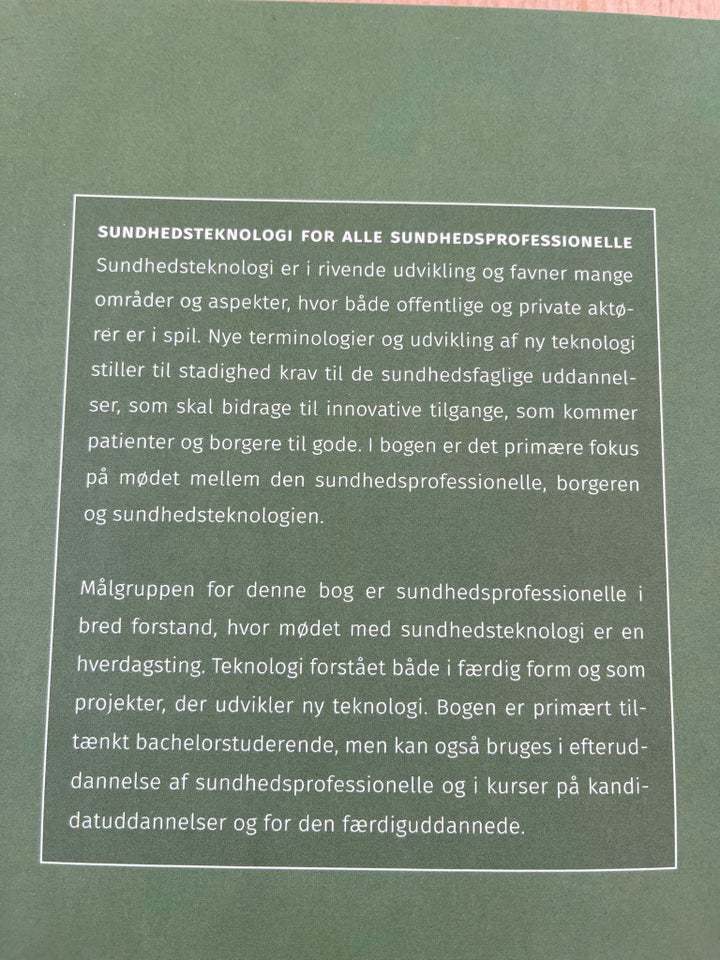 Sundhedsteknologi i Praksis, Maj