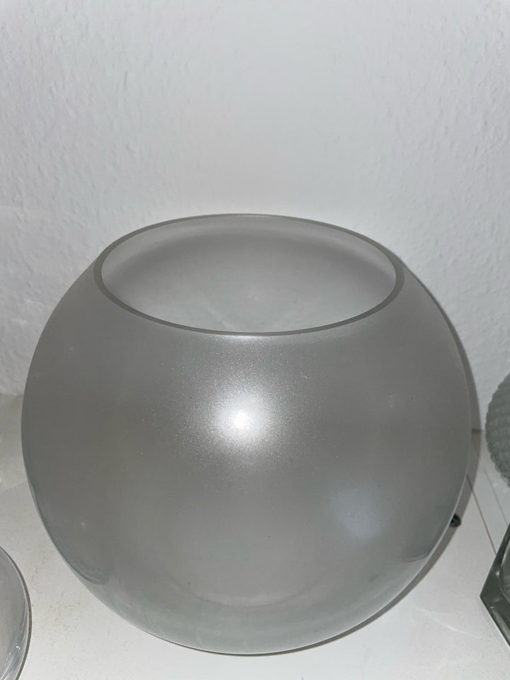 Vase Glas vase rund