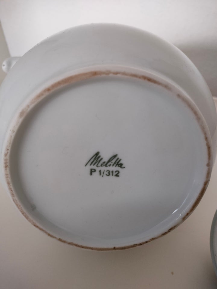 Porcelæn, Kaffekande hvid.,